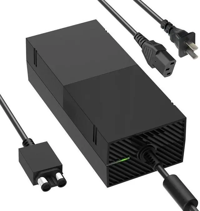 Alt view image 7 of 7 - For Microsoft XBOX ONE Console AC Adapter Brick Charger Power Supply Cord Cable