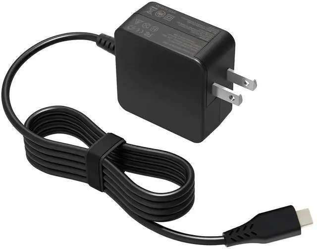 Alt view image 4 of 7 - For Asus Laptop Charger AC Adapter Power Supply Cable ADP-45EW B TypeC USB-C 45W