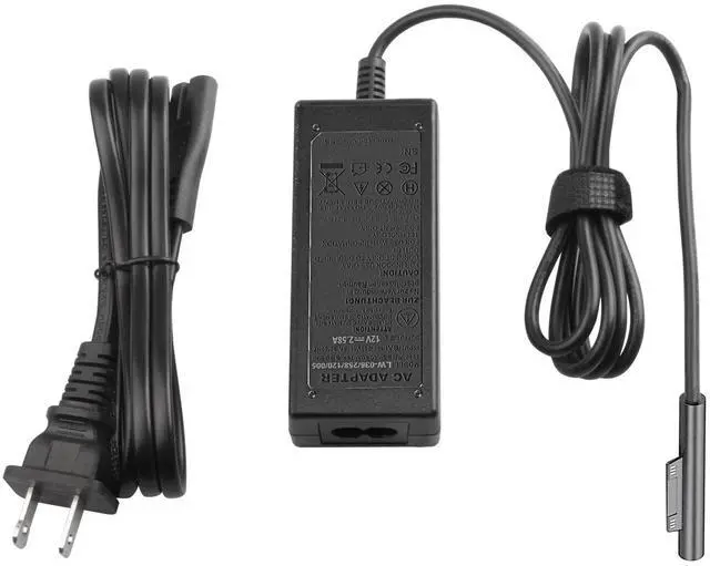 Alt view image 4 of 7 - Power Supply for Microsoft Surface Pro 3 Pro 4 - AC Charger Cord Adapter 12V US
