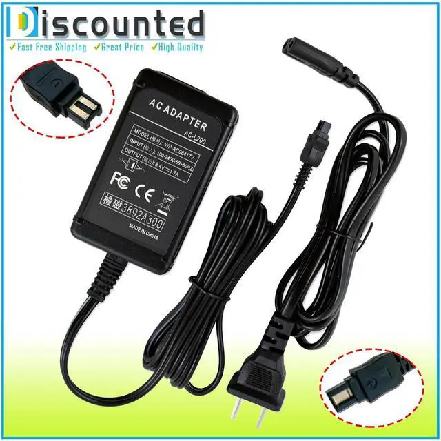 Main image of AC Power Adapter Charger for Sony Handycam DCR-SR42 DCR-SR62 DCR-SR82 DCR-SR85