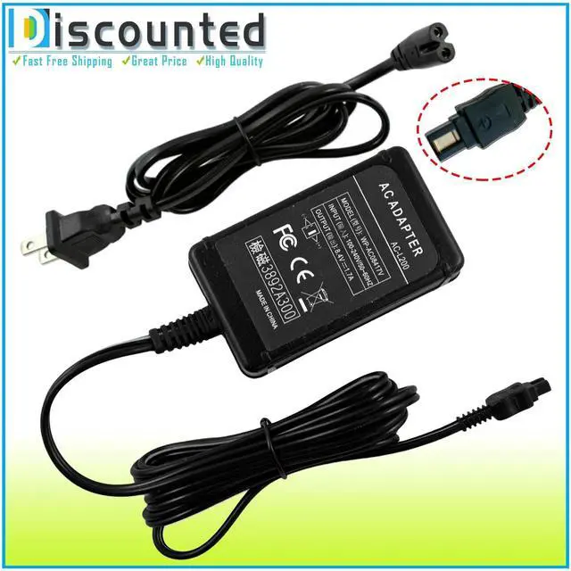 Alt view image 4 of 4 - AC Power Adapter Charger for Sony Handycam DCR-SR42 DCR-SR62 DCR-SR82 DCR-SR85