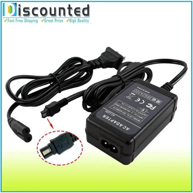 Alt view image 2 of 4 - AC Power Adapter Charger for Sony Handycam DCR-SR42 DCR-SR62 DCR-SR82 DCR-SR85