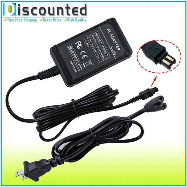 Alt view image 3 of 4 - AC Power Adapter Charger for Sony Handycam DCR-SR42 DCR-SR62 DCR-SR82 DCR-SR85
