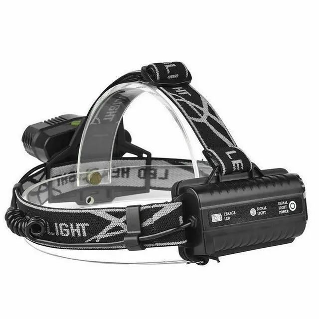 Alt view image 4 of 7 - Super Bright 5 LED Zoom Headlamp USB Rechargeable Headlight Head Torch