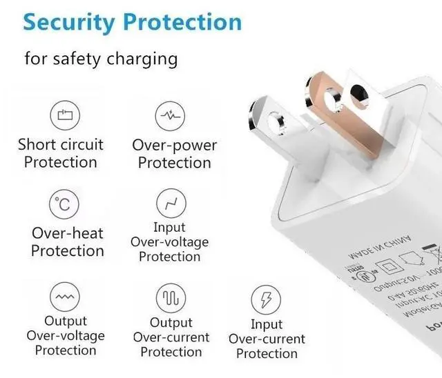 Alt view image 5 of 7 - 2 Pack Universal 5V 1A US Plug USB AC Wall Charger Power Adapter For Smart Phone