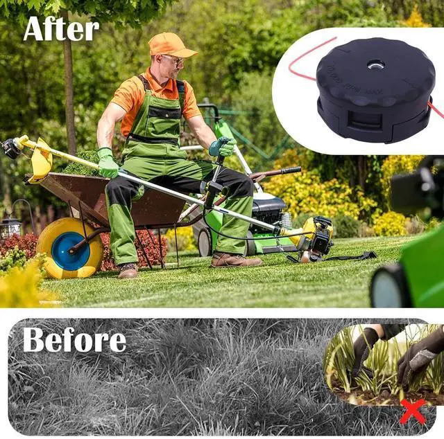 Alt view image 4 of 7 - For Echo Speed Feed 400 SRM-225 SRM-230 SRM-2620 Echo Weed Eater Trimmer Head