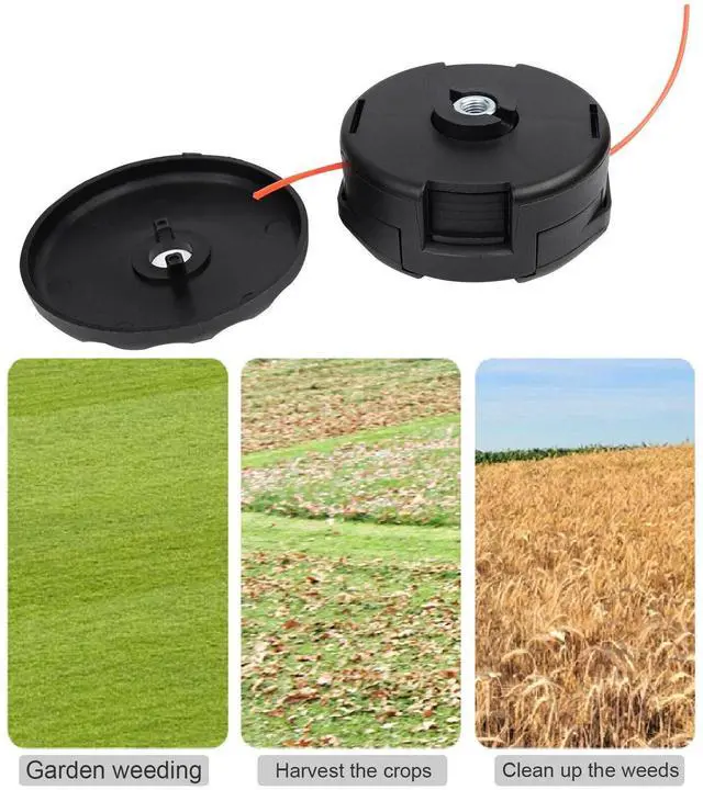 Alt view image 3 of 7 - For Echo Speed Feed 400 SRM-225 SRM-230 SRM-2620 Echo Weed Eater Trimmer Head