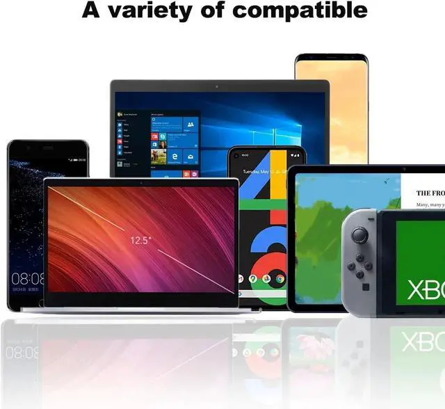 Alt view image 5 of 7 - 45W USB C Chromebook Charger Compatible for HP, Dell, Lenovo, Acer, Asus Samsung