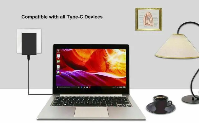 Alt view image 3 of 7 - Switch Fast Charger For Nintendo Switch/Lite Ac Adapter Power Supply Type-C Cord