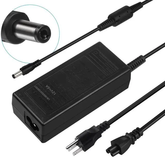 Main image of 12V 5A 5.5mmx2.5mm AC-DC Power Supply Cord Adapter Charger PSU Mains LED Strip