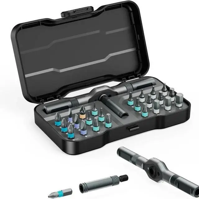 Main image of 42 in 1 Magnetic Screwdriver Set, DIY Ratchet Screwdriver Set Multi Bit Magnetic