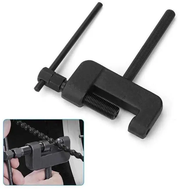 Alt view image 5 of 7 - Motorcycle Chain Breaker Kit Chain Cutter Rivet Tool 520/525/530/630 Pitch ATV