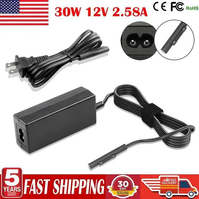 Main image of For Microsoft Surface Pro 3 4 5 Tablet Power Supply 1625 1631 AC Adapter Charger