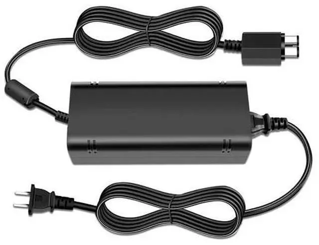 Alt view image 2 of 7 - For Microsoft Xbox 360 Slim Power Supply Adapter Brick Charger Power Cord Cable