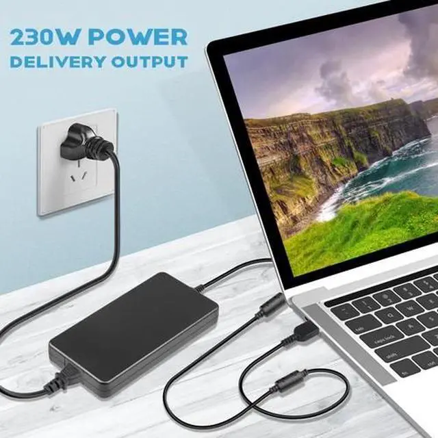 Alt view image 4 of 7 - 230W Slim Tip AC Adapter Charger For Lenovo ThinkPad P70 ADL230NLC3A GX20L29347