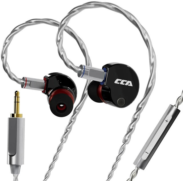 Main image of Phoenix in-Ear Monitor Headphones, Dual-Magnet Dynamic Driver IEM with HiFi Clear Sound & Deep Bass, Full-Metal Professional Gaming Earbuds for Musicians, Singers, and Audiophiles(3.5mm Plug)