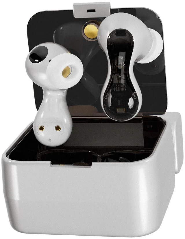 Main image of ND Pulsar True Wireless Earbuds, Bluetooth V5.4 Headphones with 4-Mic HD Mic, 13mm Driver, Deep Bass, 36H Playtime, Touch Control, for Sports, Gym, Commute, iPhone & Android