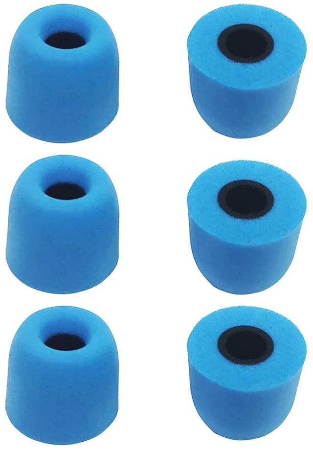 Alt view image 2 of 6 - Memory Foam Earbud Tips Soft&Bouncy Premium Replacement EarphoneTips3 Pairs