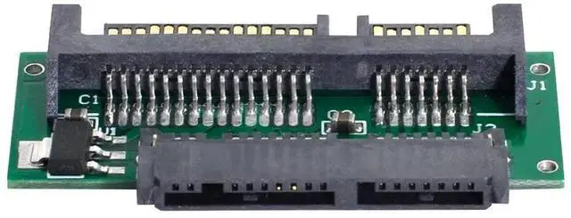 Alt view image 4 of 7 - 1.8" Micro SATA to 2.5" SATA PCB Converter Adapter for Laptop Internal SSD HDD Hard Disk Drive Upgrade Extension