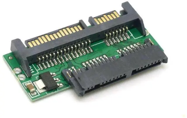 Alt view image 6 of 7 - 1.8" Micro SATA 16Pin to 2.5" SATA 22Pin PCB Converter Adapter for SSD HDD Hard Disk Drive with Extral USB Power Cable