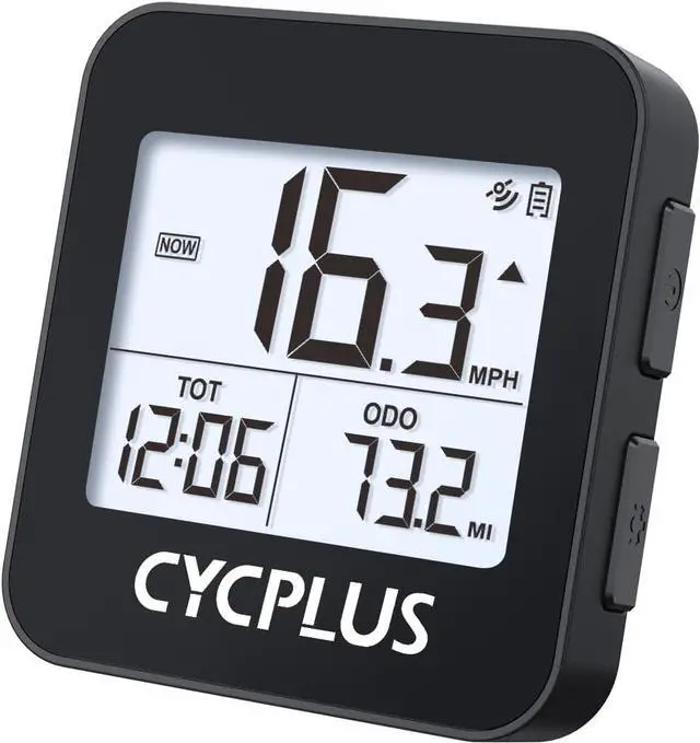 Main image of CYCPLUS GPS Bike Computer, Wireless Cycling Computer with Automatic Backlight, Bicycle Speedometer Odometer with Waterproof and Lager Battery, Provide Professional Data Analysis