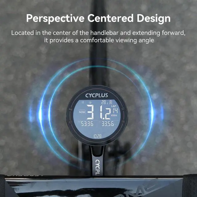 Alt view image 2 of 7 - CYCPLUS Out Front Bike Mount Z3, Cycling Computer Bicycle Mount Compatible with Garmin/Igpsport/Xoss Cycling Computer