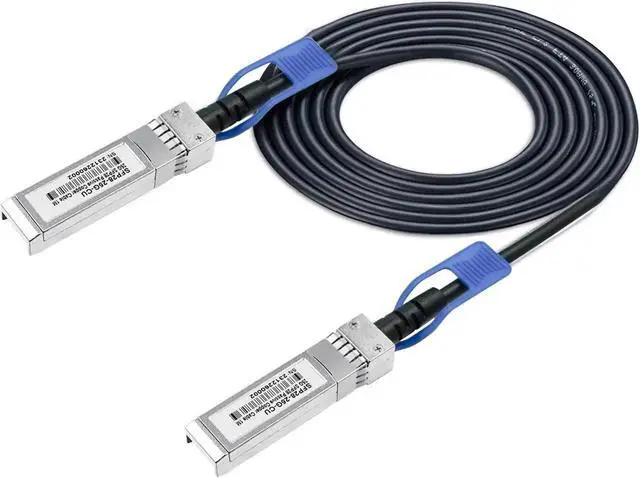 Main image of 25G SFP28 Network Cable 25GBase SFP28-DAC-3M Compatible 25G Passive Direct Attach Copper Twinax Cable for SFF-8402, intel,Sico and Mellanox ...