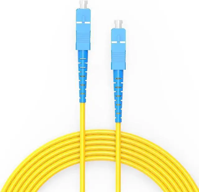 Main image of Fiber Patch Cable SC to SC(UPC) Single-Mode Jumper Single Fiber Optic Simplex Cord for SFP Transceiver