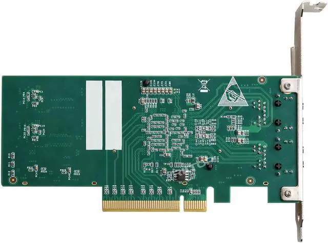 Alt view image 4 of 7 - 10Gb Dual LAN Base-T PCI-e Network Card, Intel X540 Controller, 10Gbps Ethernet Adapter, 2 * 10Gbe RJ45 Port , Support Windows/Windows Server/Linux/Vmware/ESX