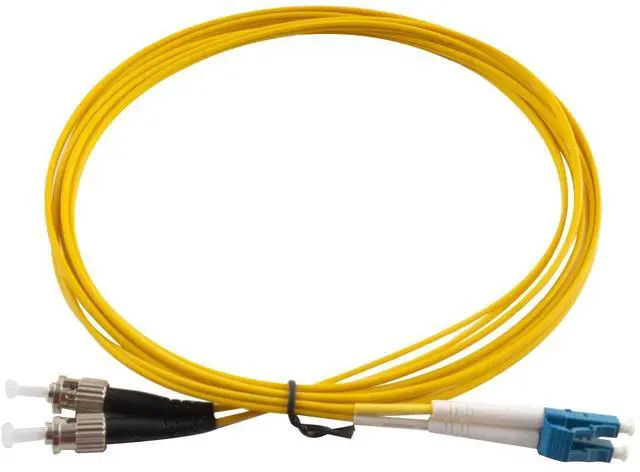 Alt view image 4 of 7 - LC to ST Fiber Patch Cable, 3M (9.84ft) Single Mode Duplex Fiber Jumper 9/125um OS1 LSZH - LC ST Singlemode Duplex Patch Cords (3M - 5 Pack)