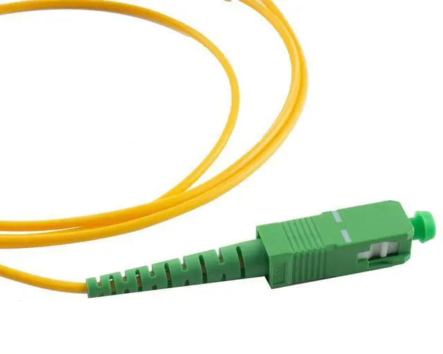 Alt view image 3 of 6 - Fiber Cable,  SC/APC-SC/APC Fiber Jumper Singlemode Simplex - SC to SC 9/125 Fiber Optic Patch Cable - Fiber Optic Internet Cord 5M