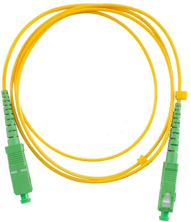 Alt view image 5 of 6 - Fiber Cable,  SC/APC-SC/APC Fiber Jumper Singlemode Simplex - SC to SC 9/125 Fiber Optic Patch Cable - Fiber Optic Internet Cord 5M