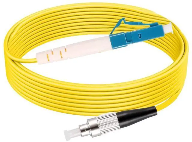 Alt view image 3 of 7 - LC to FC Fiber Optic Patch Cable, LC-FC SingleMode Simplex Jumper Fiber Cable - 9/125um LC/UPC-FC/UPC Single Mode Fiber Optic Cable Cord