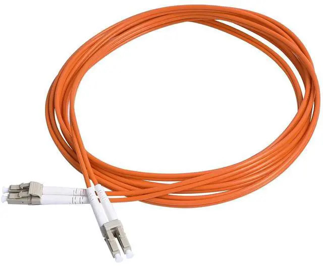 Alt view image 7 of 7 - LC to LC Fiber Patch Cable, Multimode Duplex 50/125um OM2- LC/UPC Fiber Jumper Patch Cords Orange