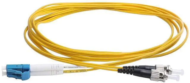 Alt view image 7 of 7 - LC to ST Fiber Patch Cable, 1M (3.28ft) Single Mode Duplex Fiber Jumper 9/125um OS1 LSZH - LC ST Singlemode Duplex Patch Cords (1M - 5 Pack)