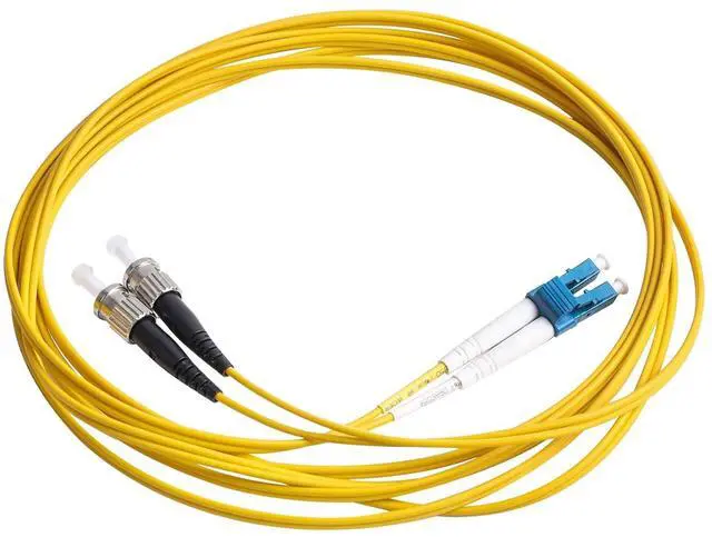 Alt view image 2 of 7 - LC to ST Fiber Patch Cable, 1M (3.28ft) Single Mode Duplex Fiber Jumper 9/125um OS1 LSZH - LC ST Singlemode Duplex Patch Cords (1M - 5 Pack)