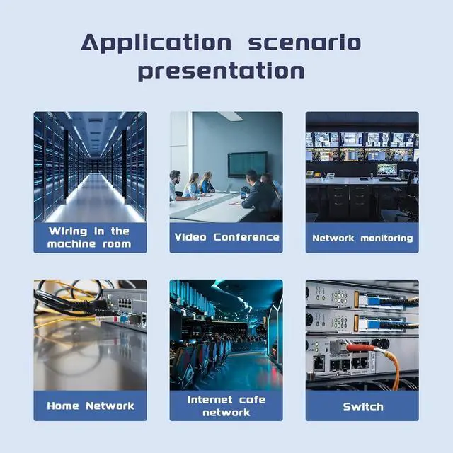 Alt view image 4 of 5 - FC/UPC-FC/UPC Single-Mode Fiber Optic Cable FC to FC OS1 OS2 Jumper Optical Patch Cord Simplex 9/125um Yellow FC-FC 5m