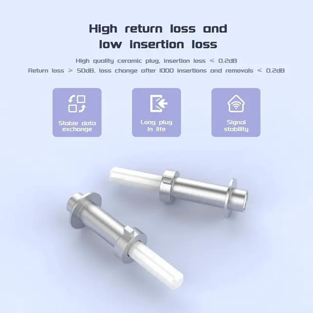 Alt view image 3 of 7 - SC/UPC Fiber Optic Loopback Adapter Tester Multimode Duplex 50/125m OM4 Loopback Plug Standard SC Connector Loopback Adapter/Test Plug, for Fibre Optic Networks Fibre Optic Cable Testing