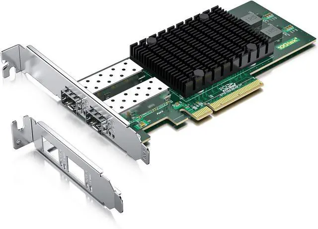 Main image of 10Gtek 10Gb PCI-E NIC Network Card, Dual SFP+ Port, with Original Intel X710-BM2, PCI Express Ethernet LAN Adapter Support Windows Server/Windows/Linux/ESX, Compare to Intel X710-DA2