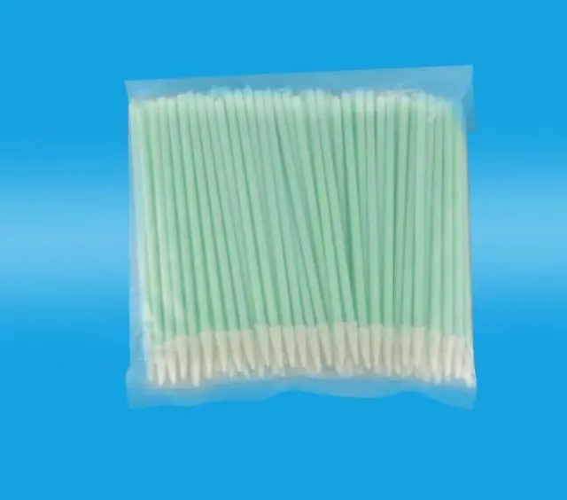 Alt view image 5 of 5 - Cleaning Foam Swab Anti-Static Lint-Free 1.25mm Fiber Optic Connector Cleaning Tools for LC/MU, 100pcs/bag