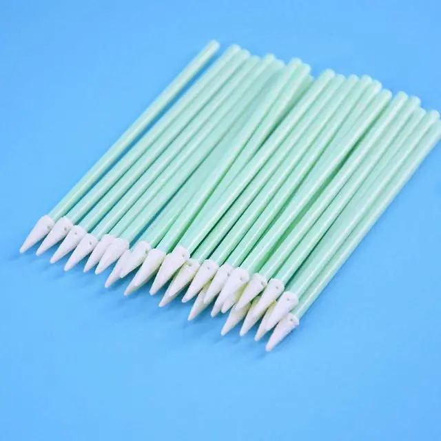 Main image of Cleaning Foam Swab Anti-Static Lint-Free 1.25mm Fiber Optic Connector Cleaning Tools for LC/MU, 100pcs/bag