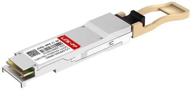 Alt view image 3 of 6 - LINK-PP LQ-M8540-SR4C 40G QSFP+ Fiber Optic Transceiver, 41.25Gbps, 850nm, Up to 150m OM4 / 100m OM3, MTP/MPO-12 Male, VCSEL/PIN, MMF, DDM Supported