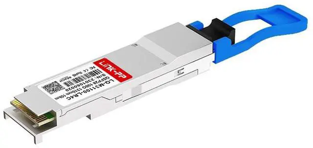 Alt view image 4 of 6 - LINK-PP LQ-M31100-LR4C 100G QSFP28 Fiber Optic Transceiver, 100Gbps, 1310nm, Up to 10km SMF, MTP/MPO-12, QSFP28 Form Factor, DDM Supported