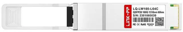 Alt view image 3 of 6 - Link-PP 100GBASE-ER4 QSFP28 100G 1310nm 60km Duplex LC SMF Optical Transceiver Module