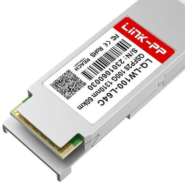 Alt view image 4 of 6 - Link-PP 100GBASE-ER4 QSFP28 100G 1310nm 60km Duplex LC SMF Optical Transceiver Module