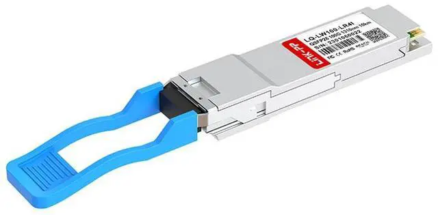 Main image of LINK-PP LQ-LW100-LR4I 100G QSFP28 Fiber Optic Transceiver, 103.125Gbps, 1310nm, Up to 10km SMF, Duplex LC, EML/PIN, QSFP28 Form Factor