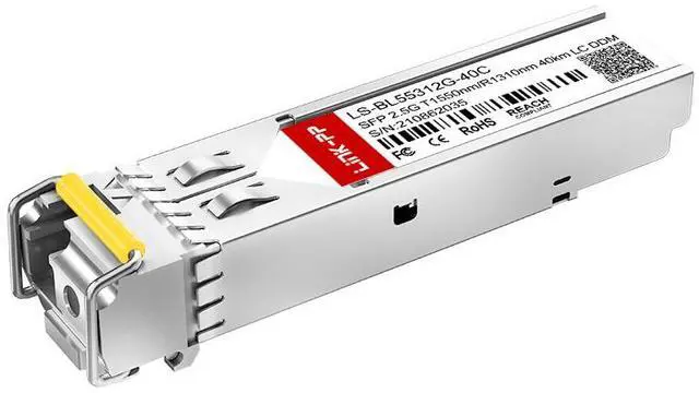 Main image of Link-PP LS-BL55312G-40C SFP Transceiver 2.5Gbps 1550nm-TX/1310nm-RX 40km Simplex LC SMF DDM Supported