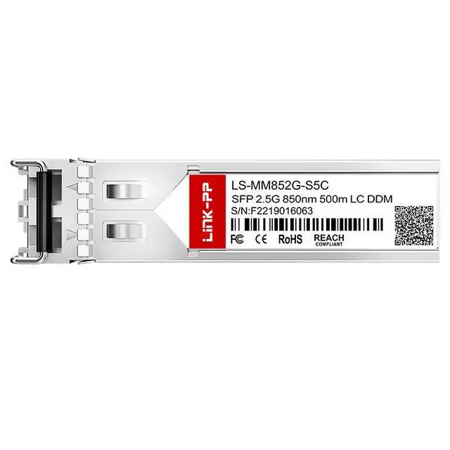 Alt view image 4 of 6 - Link-PP LS-MM852G-S5C SFP Transceiver 2.5Gbps 850nm 550m Duplex LC SMF DDM Supported
