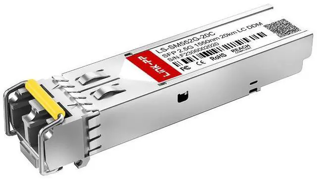 Main image of LINK-PP LS-SM552G-20C 2.5Gbps SFP Transceiver, 1550nm, 20km, Duplex LC, SMF, DDM