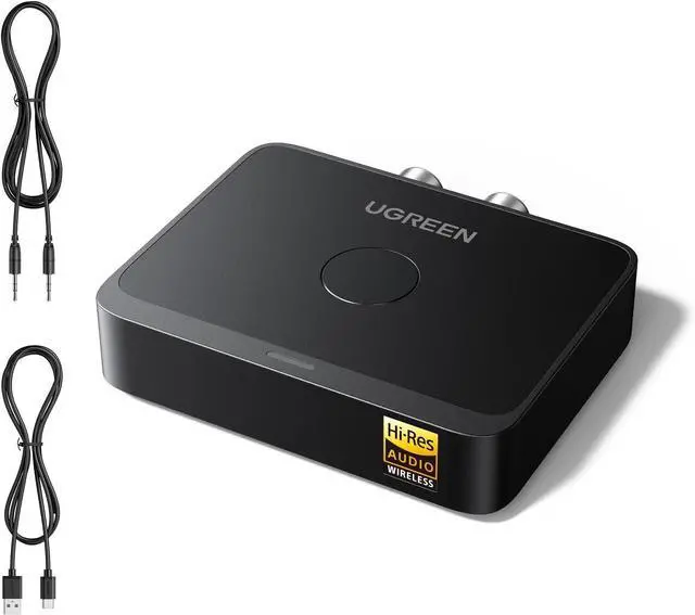 Main image of UGREEN Bluetooth 6.0 Receiver with LDAC, Hi-Res Wireless Audio Adapter with Low Latency, for Old Stereo/Speakers/Wired Speakers/Home Audio Music Streaming Stereo System